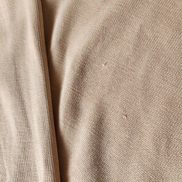 Vintage Sweater 100% Silk Kevo, Mock Turtleneck, Long Sleeve, Size Petite Small - Picture 6 of 7